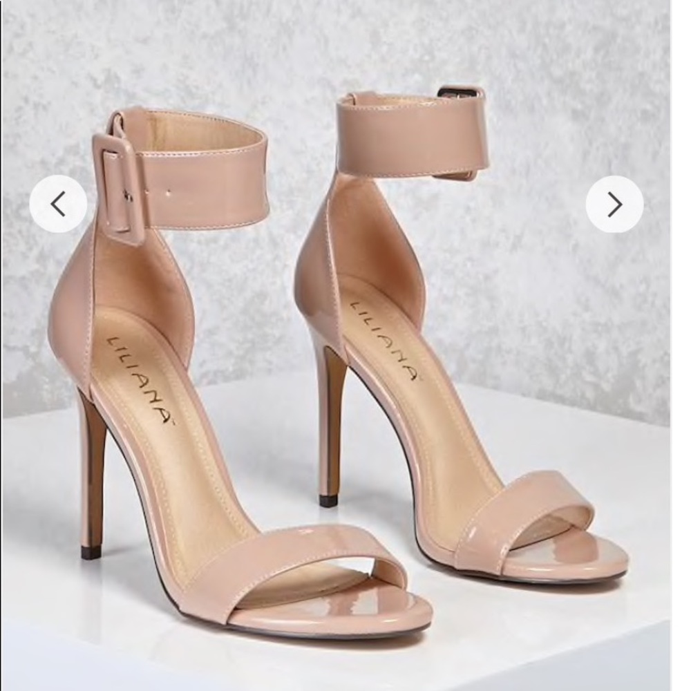 Faux apparent a Leather Heels